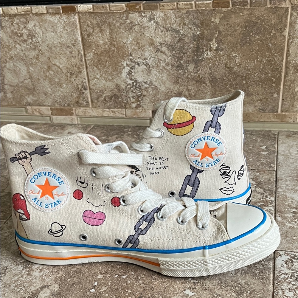 Converse Chuck 70 Artist Series High-Top Sneakers Men’s 8, Women’s 10